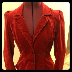 Vintage Betsey Johnson Victorian velvet coat